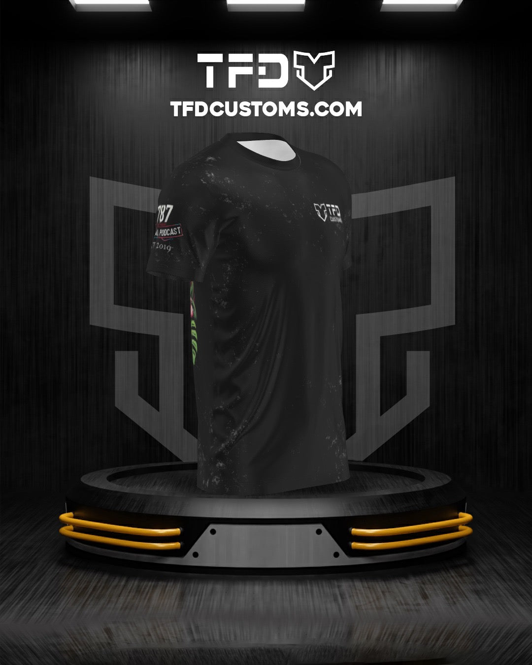 Camisa 6to aniversario 787 Tactical podcast