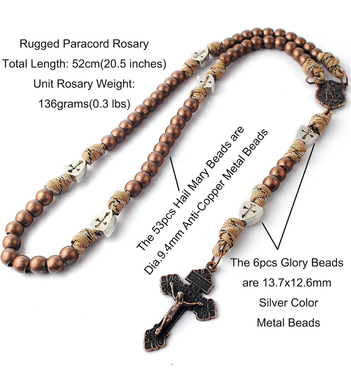 Rosario paracord San Miguel