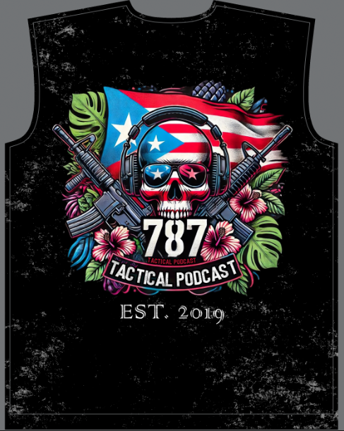 Camisa 6to aniversario 787 Tactical podcast